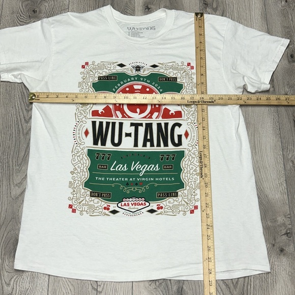 Official Wu Tang Las Vegas Opening Night Residency Concert T-Shirt - Picture 2 of 8